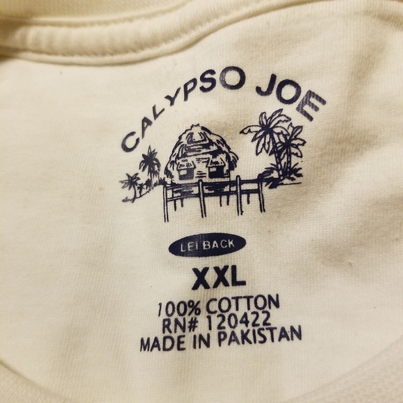 Calypso Joe Men's XXL TShirt NWT - Picture 4 of 7